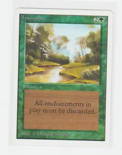 Magic the Gathering ~ MTG ~ 1x Tranquility ~ UNLIMITED ~ M/NM ~ - Image 1