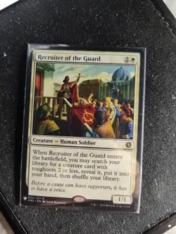 MTG Magic the Gathering Recruiter of the Guard (206/1703) Mystery Booster LP - Image 1