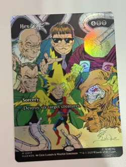 Magic: The Gathering Spider-Man- Hex Borderless Foil - Image 1