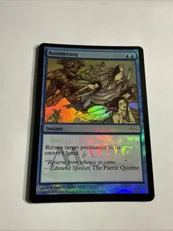 2007 MTG Magic the Gathering WPN DCI Promo Foil #4 Boomerang - Image 1