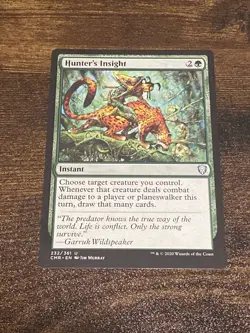 Hunter's Insight 232/361 Commander Legends MTG Magic The Gathering D6944* - Image 1
