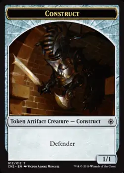 Construct Token - Conspiracy: Take the Crown #012/012 MTG Magic The Gathering - Image 1