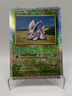 2002 Pokemon TCG - Nidoran 83/110 Reverse Holo Legendary Collection - Image 1