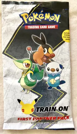 🔥Pokemon Celebrations 1st Partner Unova & Jhoto 3 Jumbo w/2 boost (lot of 4)🔥 - Image 3