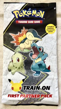 🔥Pokemon Celebrations 1st Partner Unova & Jhoto 3 Jumbo w/2 boost (lot of 4)🔥 - Image 4