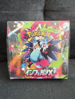 Pokemon Inferno X Booster Box Sealed Japanese - MEGA Trading Card w Shrink Wrap - Image 1