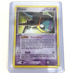 Deoxys (Speed Form) - 2/106 - Pokemon EX Emerald Holo Damaged - Image 2