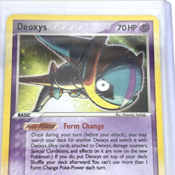 Deoxys (Speed Form) - 2/106 - Pokemon EX Emerald Holo Damaged - Image 3