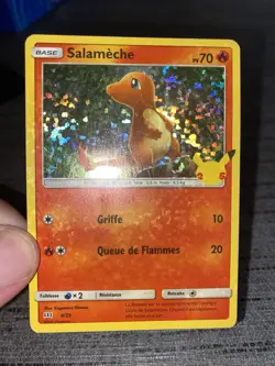 Carte Pokemon Salameche 9/25 Holo McDonald’s 2021 25 Ans Francais Occasion - Image 3