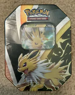Pokemon 2022 V Heroes Collectors Tin jolteon V | Brand New Factory sealed - Image 1