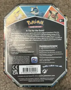 Pokemon 2022 V Heroes Collectors Tin jolteon V | Brand New Factory sealed - Image 2