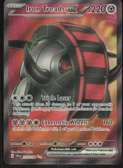 Pokemon TCG SV01: Scarlet & Violet Base Set #233/198 Iron Treads ex LP - Image 1