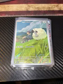 Pokemon TCG - Hop’s Wooloo 170/159 Journey Together Illustration Rare, EN, NM+ - Image 1