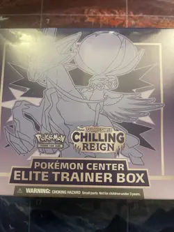 Pokemon TCG Pokemon Center Chilling Reign Elite Trainer Box Pair Sealed - Image 3