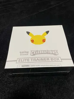 Pokemon TCG: 25th Anniversary Celebrations Elite Trainer Box (2021) 820650809439 - Image 1