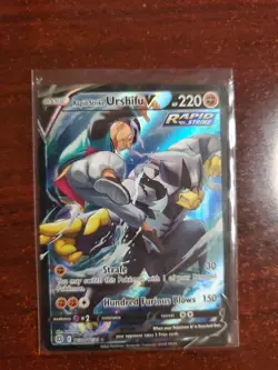 Pokemon Rapid Strike Urshifu V Tg20/TG30 Brilliant Stars Trainer Gallery - Image 1