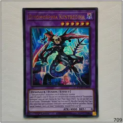 Dinomorphia Kentregina - BACH-EN038 - Ultra Rare 1st Edition Yugioh - Image 1