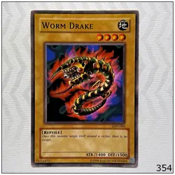 Worm Drake - LON-004 - Common Unlimited Yugioh - Image 1