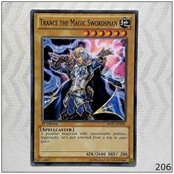 Trance the Magic Swordsman - REDU-EN001 - Common 1st Edition Yugioh - Image 1