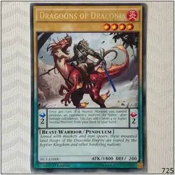 Dragoons of Draconia - SECE-EN000 - Rare 1st Edition Yugioh - Image 1