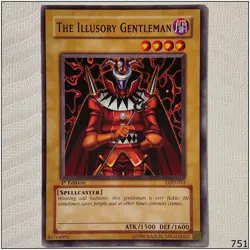 The Illusory Gentleman - LOD-053 - Common 1st Edition Yugioh - Image 1