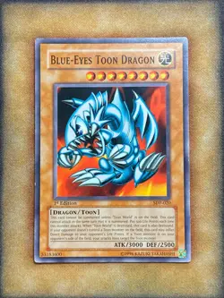 Yugioh Blue-Eyes Toon Dragon SDP-020 Common 1st Ed LP - Image 1