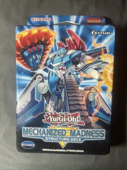 Yu-Gi-Oh! TCG Structure Deck Mechanized Madness 1st Edition. Damaged Box. - Image 1
