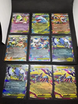 Pokemon TCG: Mega Evolution 9 Card EX Lot - NM - Image 1