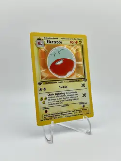 Pokemon TCG Electrode Holo Rare Card 02/64 Jungle Holo WOTC 1st Edition - Image 5