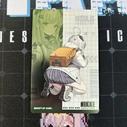 NIKKE Goddess of Victory Metal Card Collection Vol. 1 Admi - Image 2