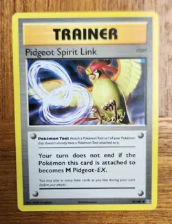 Uncommon Pidgeot Spirit Link Pokemon Trainer Card, Evolutions Set 81/108 - Image 1