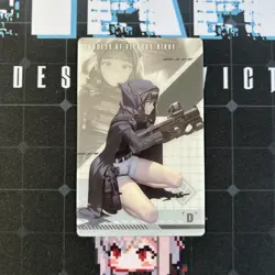 NIKKE Goddess of Victory Metal Card Collection Vol. 1 D - Image 1
