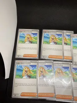 Lillie's Determination 12 card lot 3 rev 9 Reg Mega Evolutions 119/132 Pokemon - Image 3
