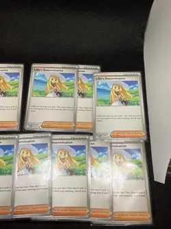 Lillie's Determination 12 card lot 3 rev 9 Reg Mega Evolutions 119/132 Pokemon - Image 4