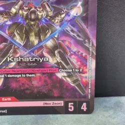 Kshatriya GD01-044 LR Foil Gundam Newtype Rising Card Game NZ-666 Near Mint TCG - Image 5