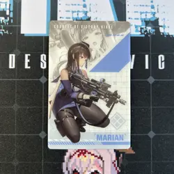 NIKKE Goddess of Victory Metal Card Collection Vol. 1 Marian - Image 1