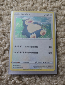 Snorlax SWSH032 SWSH: Sword & Shield Promo Cards Holo Excellent Condition - Image 2