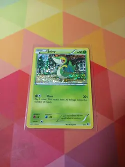 Pokemon Snivy Holo Rare 1/12 McDonald's Promo Card - Image 1