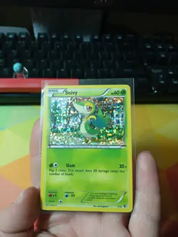 Pokemon Snivy Holo Rare 1/12 McDonald's Promo Card - Image 3