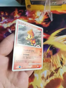 Pokemon Karte Card Panflam LV. 5 Chimchar Japanese DP Promo Collection Chal NM - Image 5