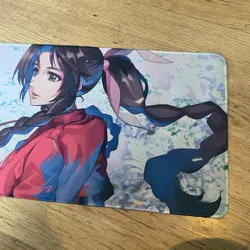 Aerith Final Fantasy Rubber Playmat Play Mat For Tcg Trading Card Game Cards - Image 3