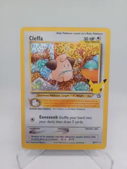 2021 Pokemon SWSH Celebrations Cleffa #20/111 NM TCG Card 25th Anniversary - Image 1