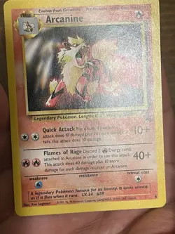 Arcanine 6 Black Star Promo Pokemon Card - Image 3