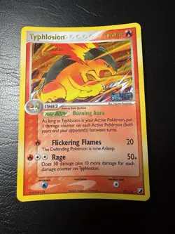 Pokemon Typhlosion EX TCG Reverse Holo Card Unseen Forces 17/115 Mint - Image 1