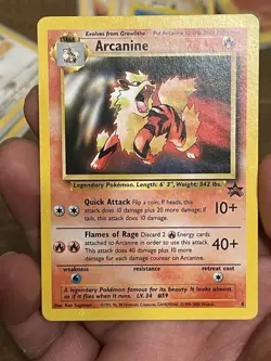 Pokemon TCG Arcanine #6 Black Star Promo Card WOTC - Image 3