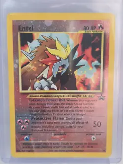 Pokemon Trading Card Entei Movie Promo Holo #34 - Image 1