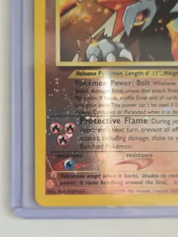 Pokemon Trading Card Entei Movie Promo Holo #34 - Image 2