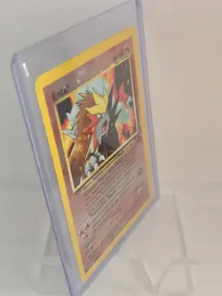 Pokemon Trading Card Entei Movie Promo Holo #34 - Image 5