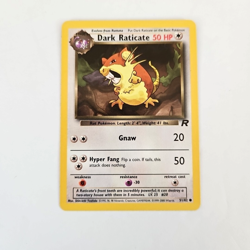 Pokemon TCG Wizards Of The Coast Dark Raticate Team Rocket Card #51 Never Played - Image 3