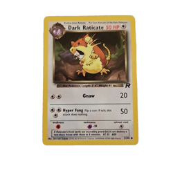 Pokemon TCG Wizards Of The Coast Dark Raticate Team Rocket Card #51 Never Played - Image 5